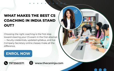 Best CS Coaching in India – What to Look for Before You Enroll in 2026
