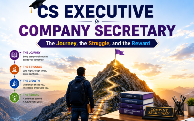 CS Executive to Company Secretary — The Journey, the Struggle, and the Reward