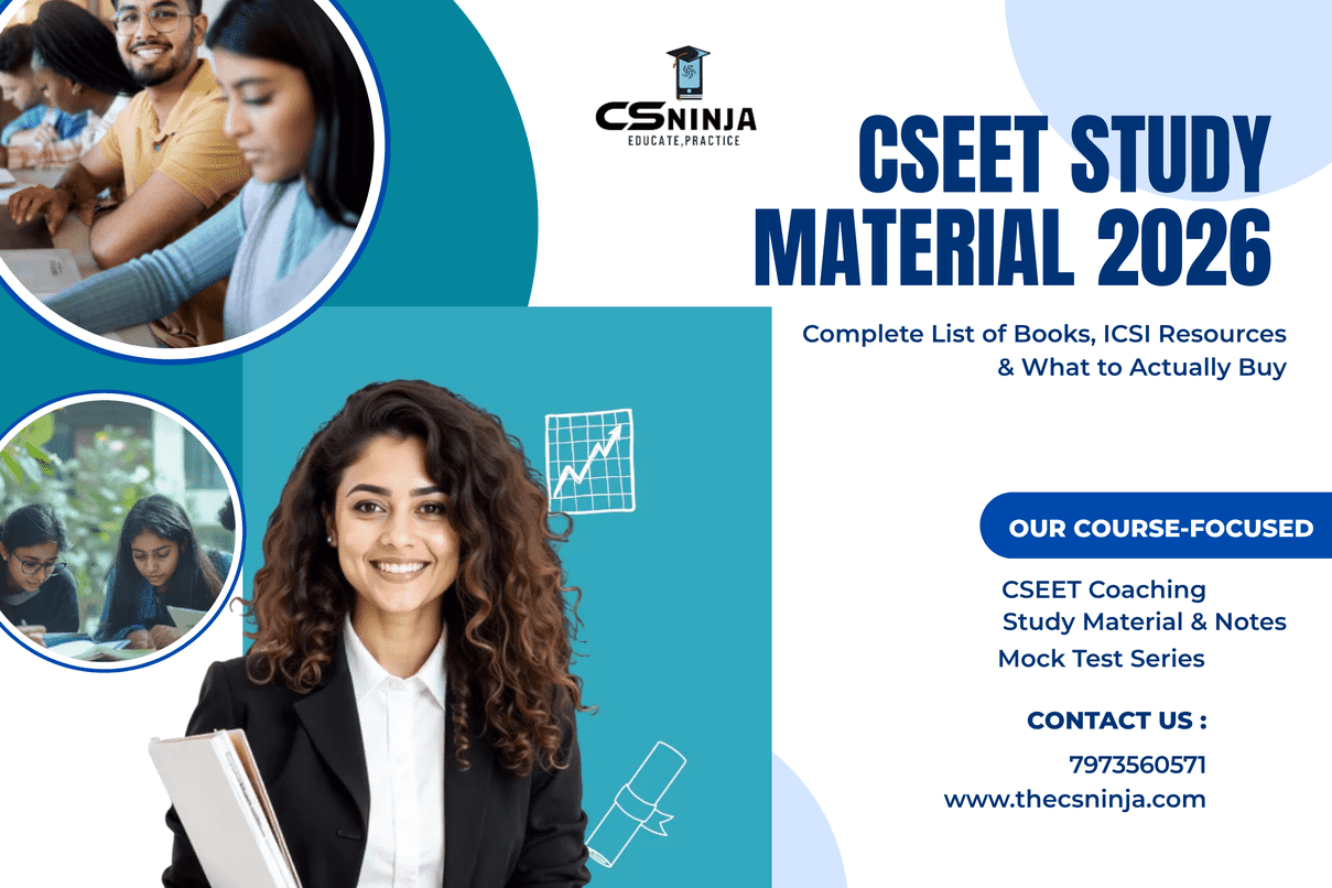 CSEET Study Material