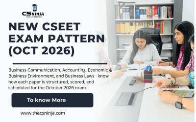 CSEET Exam Pattern 2026 (Oct Session): Structure, Marking Scheme & Tips from Top CSEET Coaching in India